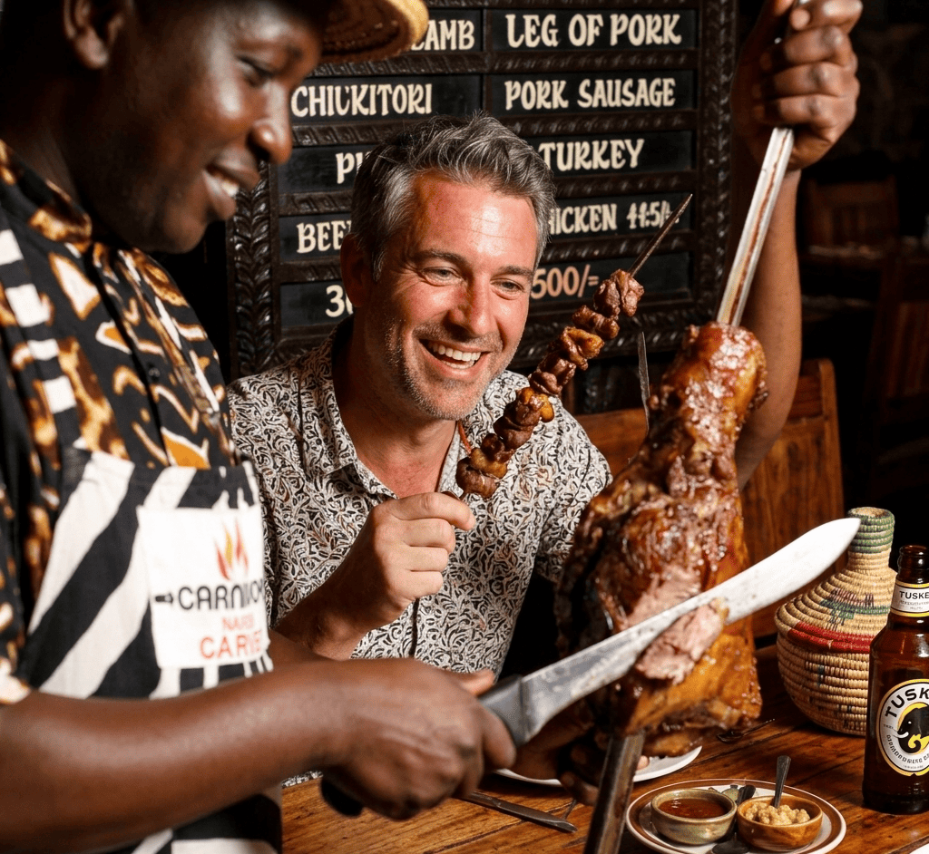 traditional dinner at the carnovore restaurant nairobi - lewkaexperience.com (1)