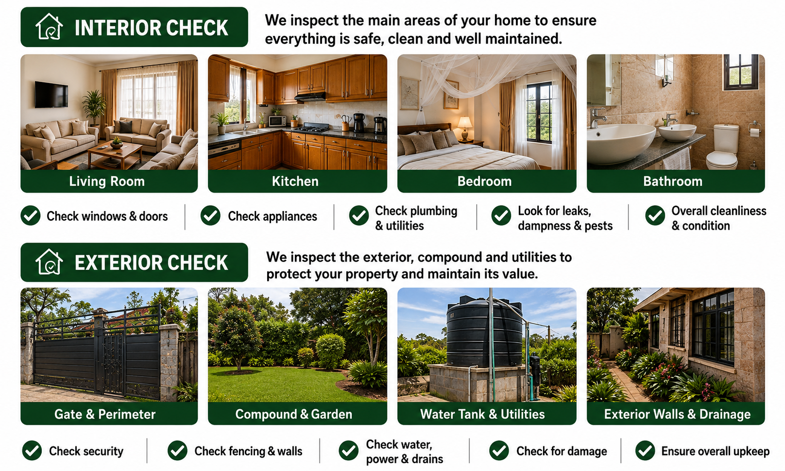 monthly property check lewkaexperience.com