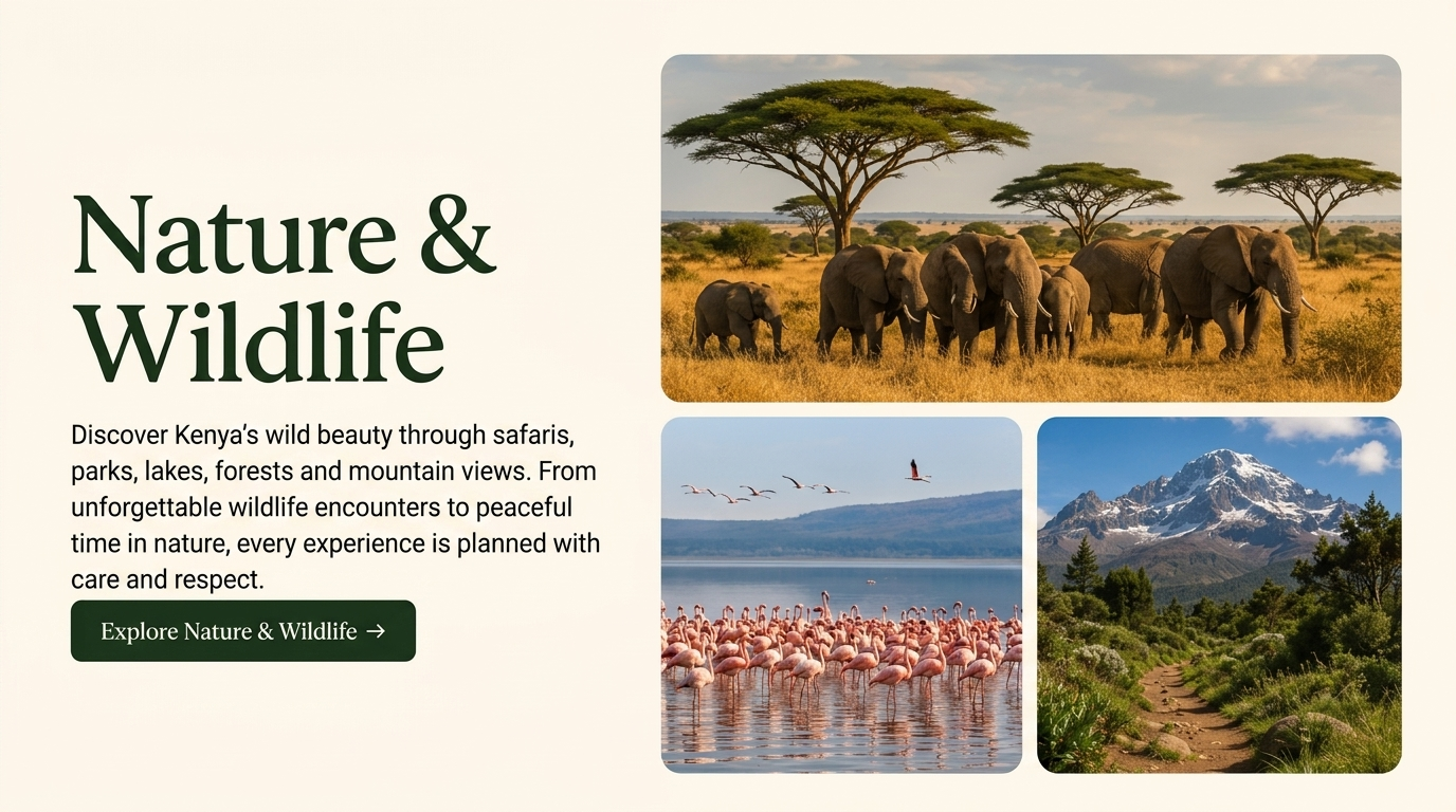 nature and safari kenya