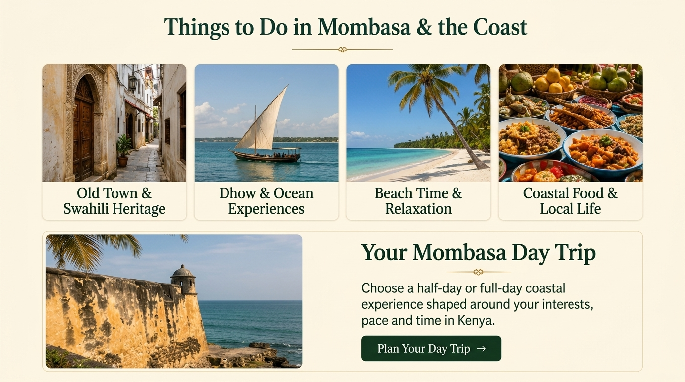 things to do in Mombasa kenya