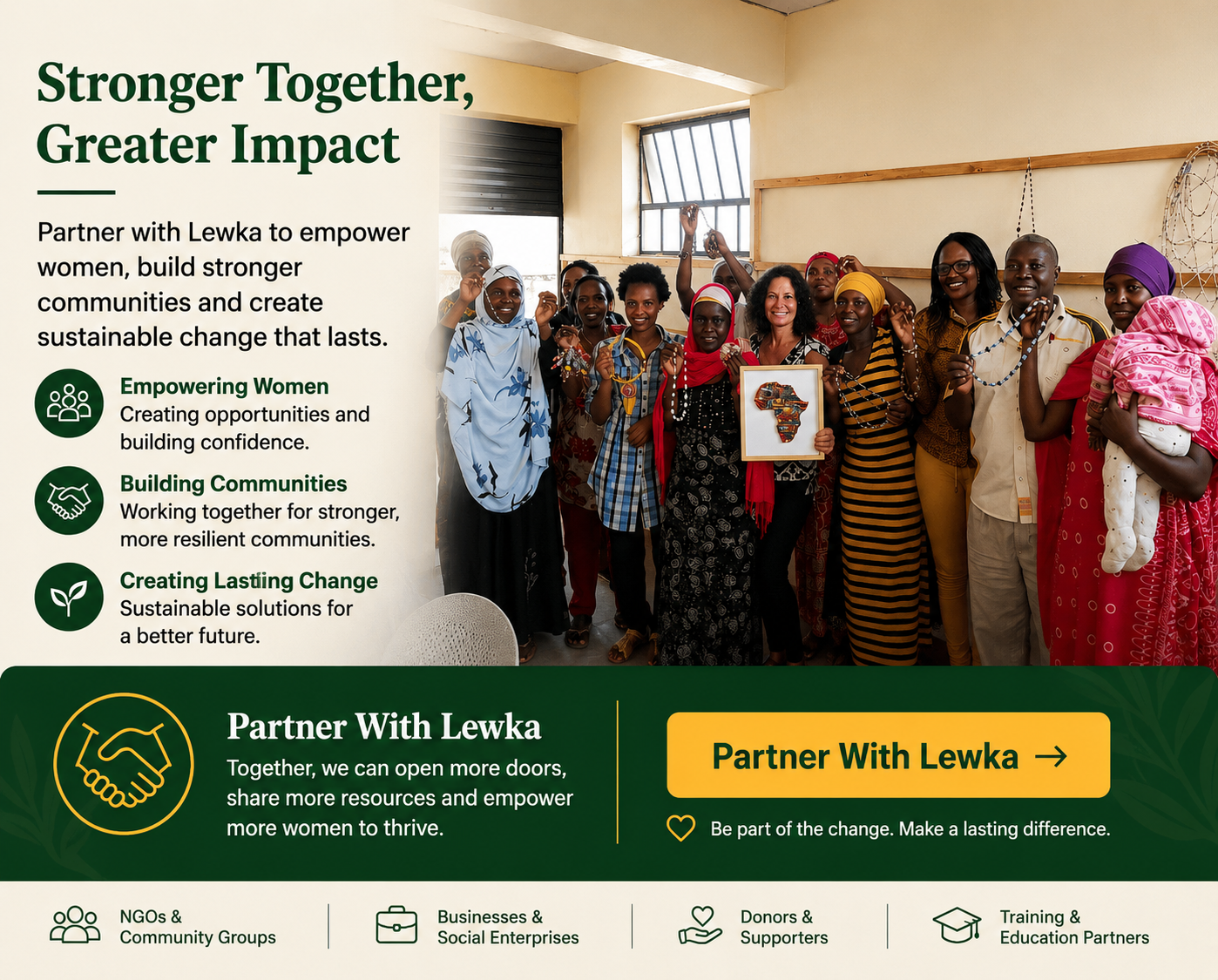 women empowerment knya get involved lewkaexperience.com